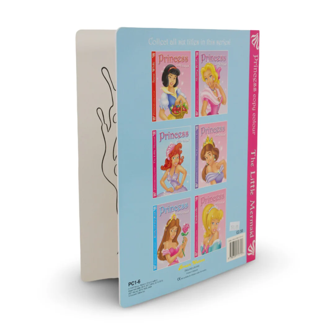 Princess Copy Color - The Little Mermaid - Image 3
