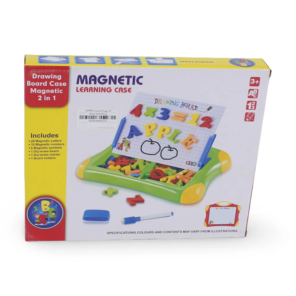 Magnetic Learning Case 2-in-1 Drawing Board Set - Image 3