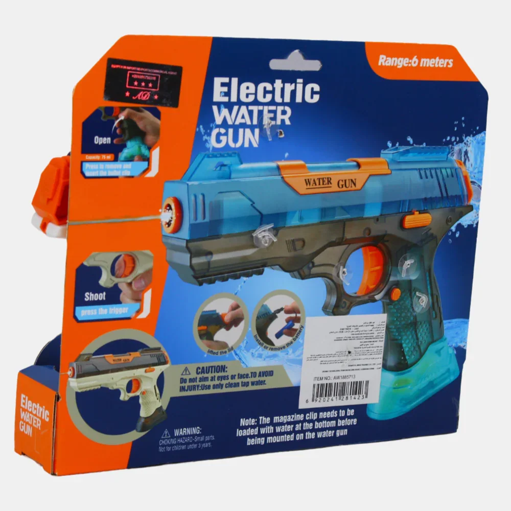 Electric Water Gun – Blue and White - Image 2