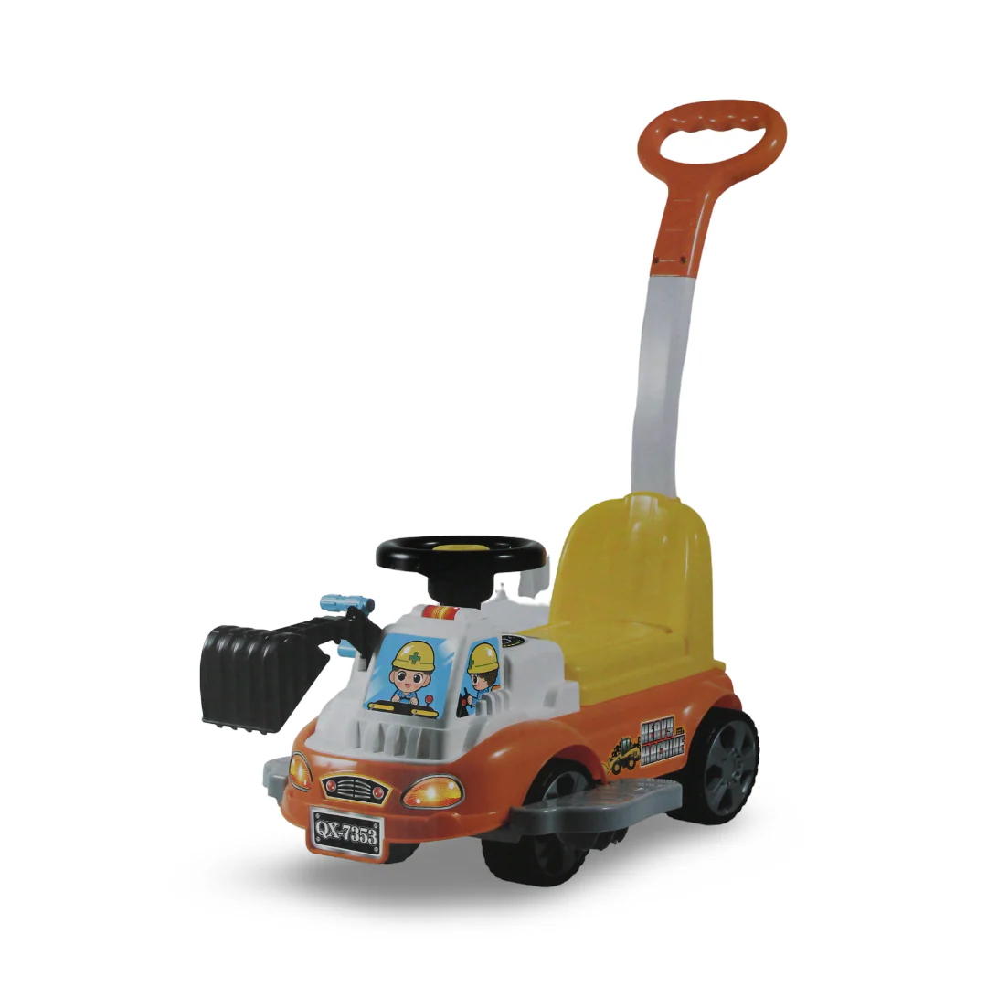 Star of Groundbreaking X Ride-On Toy Car – Yellow - Image 2