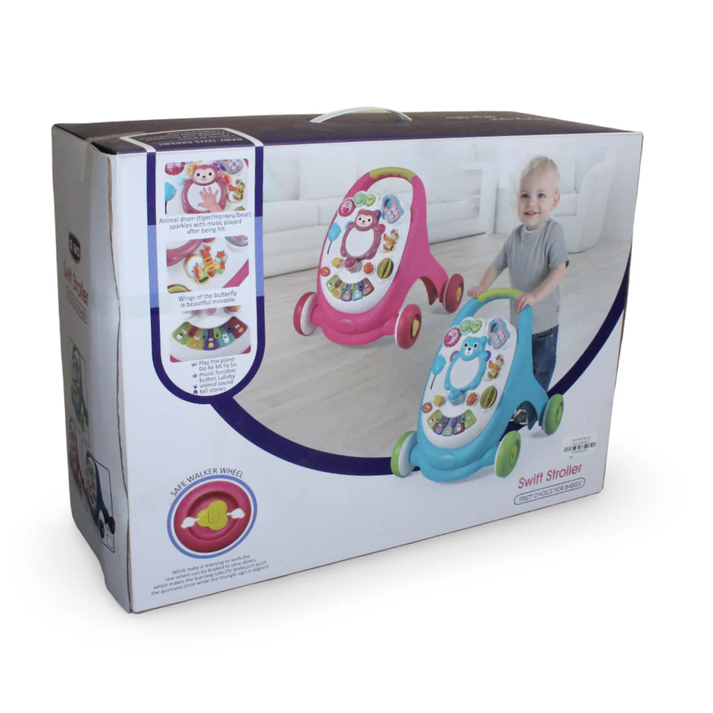 Abero Toddler Swift Stroller Toy – Pink - Image 3