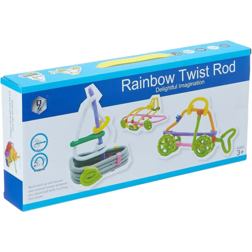 Rainbow Twist Rods Toy - Image 3