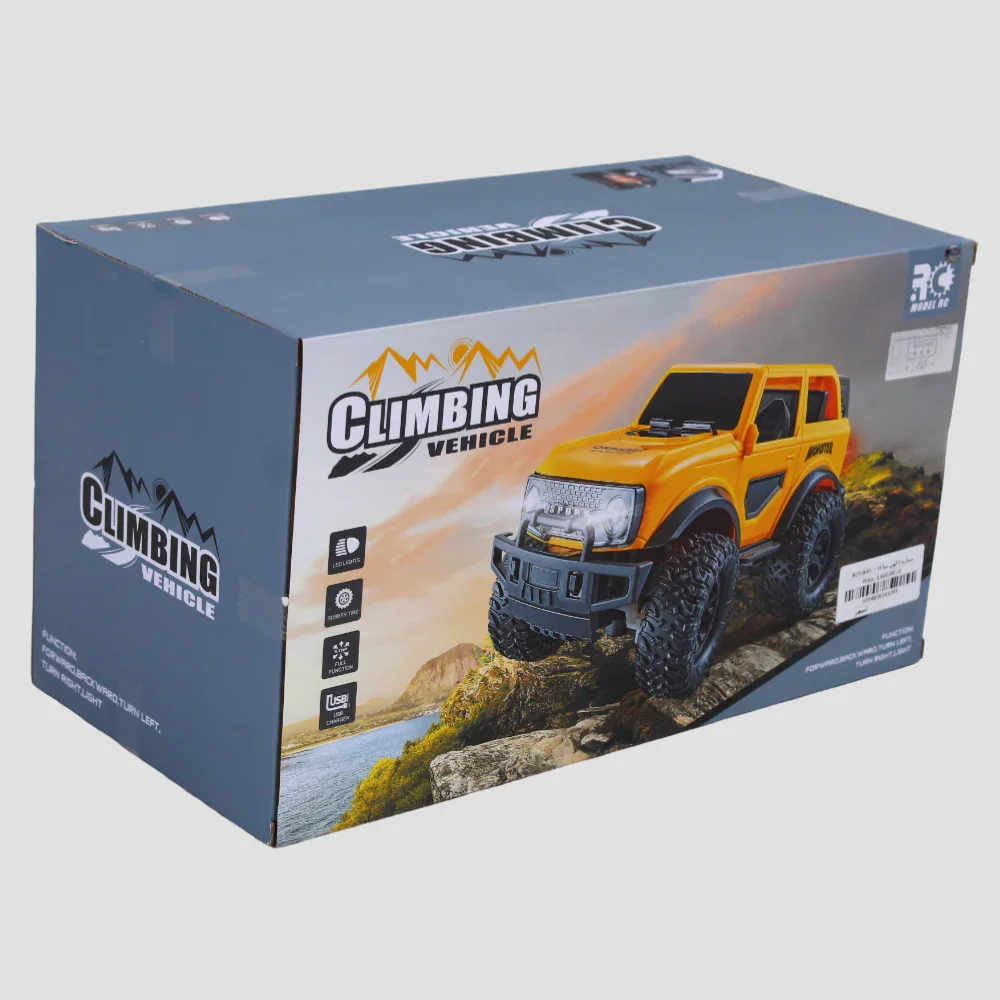 Large Remote Control Off-Road Climbing Vehicle (Yellow) - Image 2
