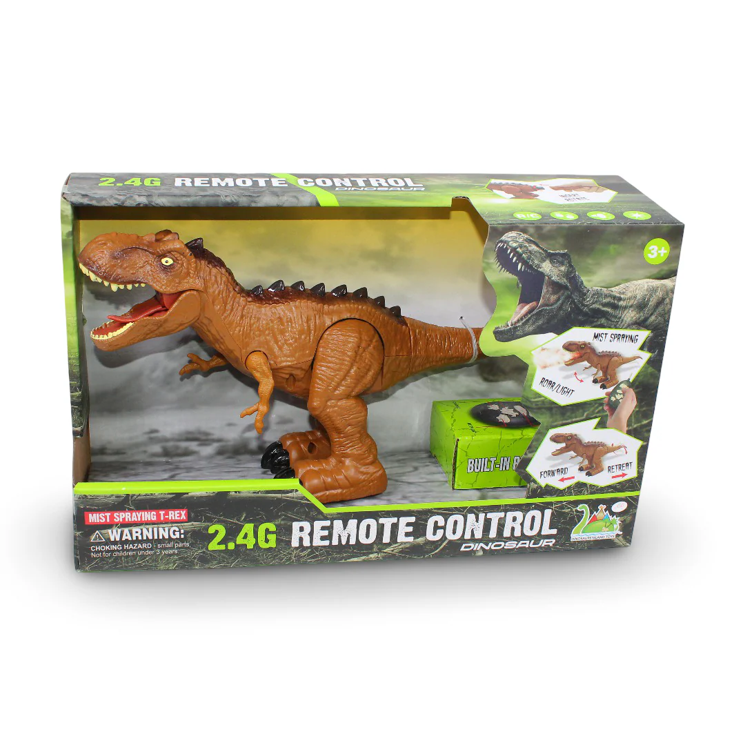 2.4G Remote Control Mist Spraying T-Rex Dinosaur Toy