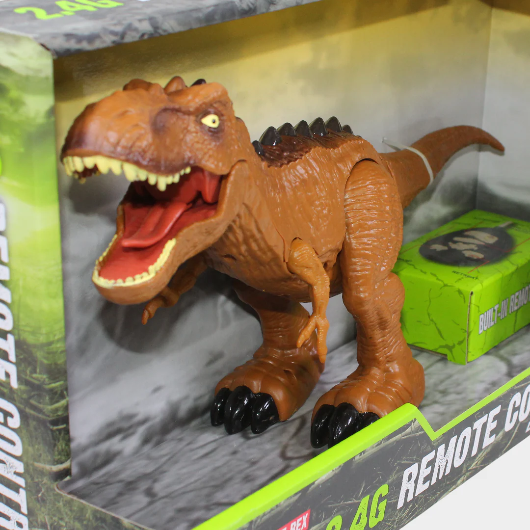 2.4G Remote Control Mist Spraying T-Rex Dinosaur Toy - Image 3