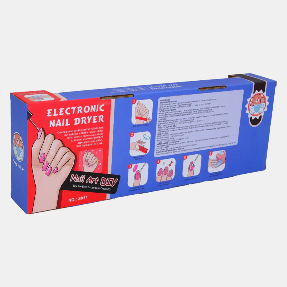 Electronic Nail Dryer – Portable DIY Nail Art Set - Image 2