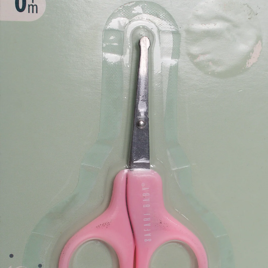 Safari Baby Baby Scissors Set – Pink - Image 3