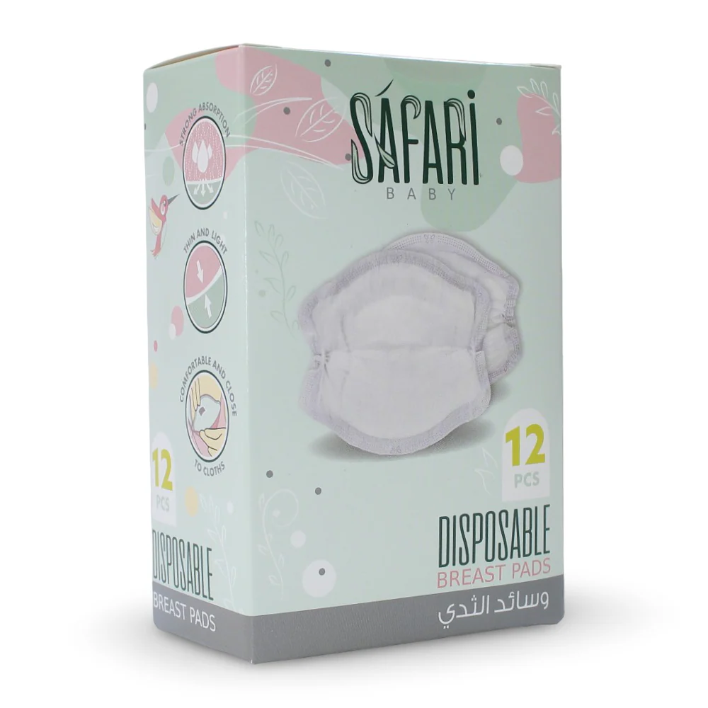 Safari Baby Disposable Breast Pads – 12 Pcs