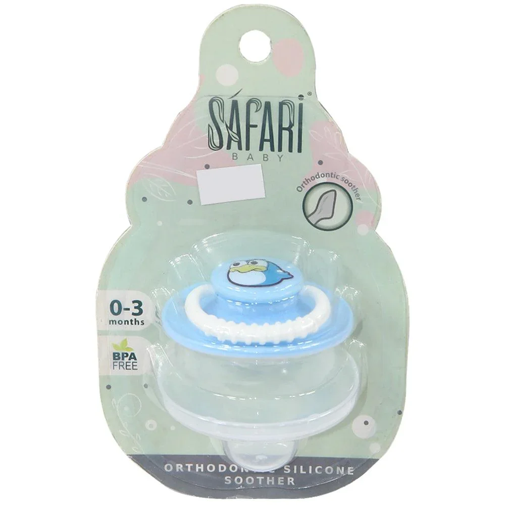 Safari Baby Cherry Silicone Soothers 0-3 Months