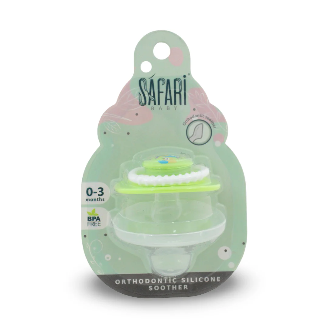 Safari Baby Cherry Silicone Soothers 0-3 Months - Image 3