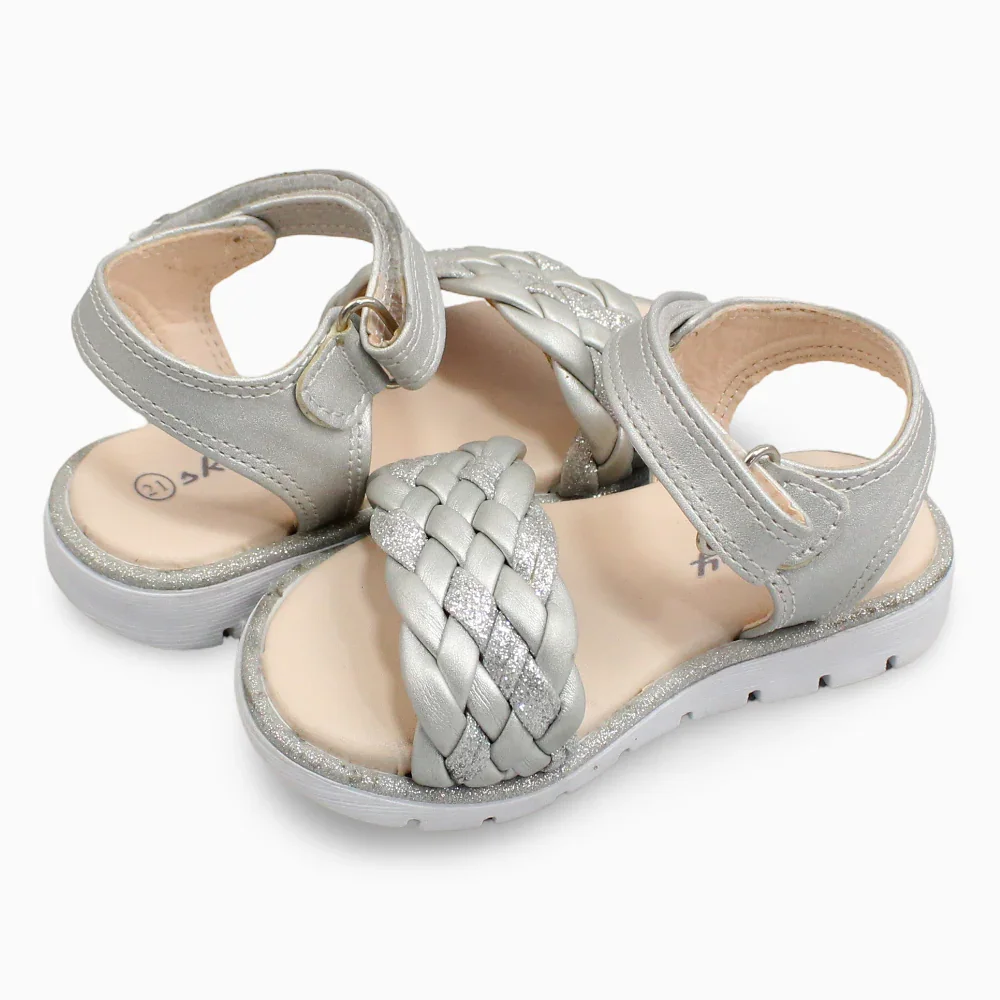 Girls Leather Sandals - Image 2