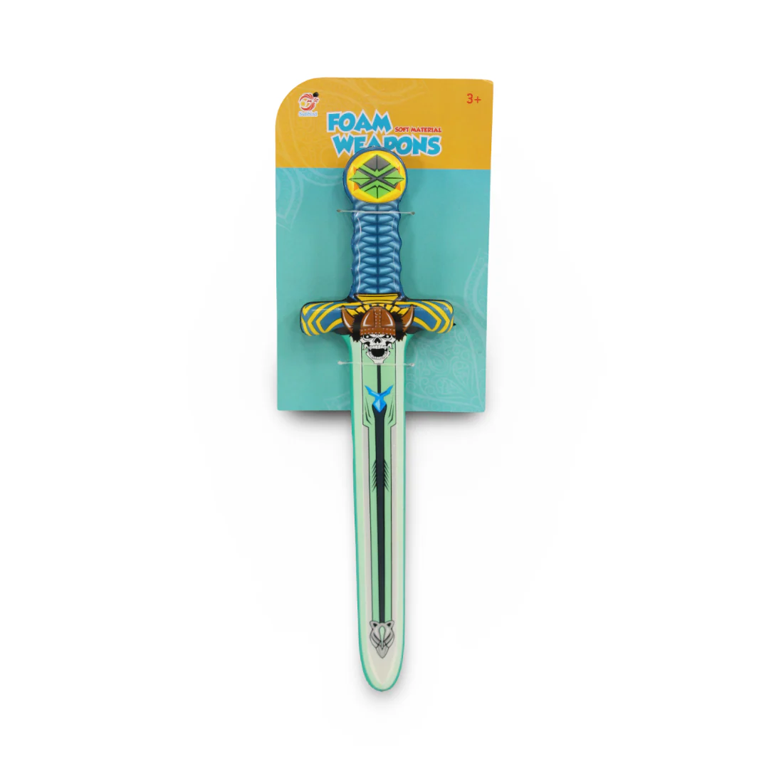 Foam Weapons Sword Soft Material – Green