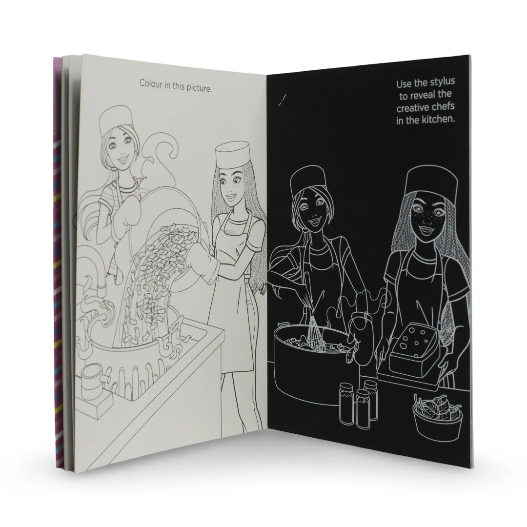 Barbie Scratch Art Book