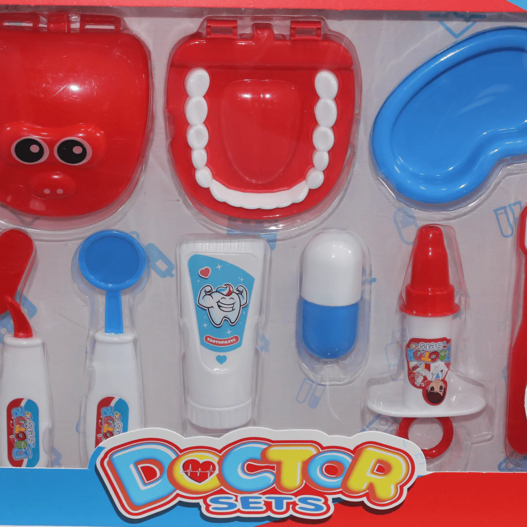 Dentist Toy Set – Red - Image 4