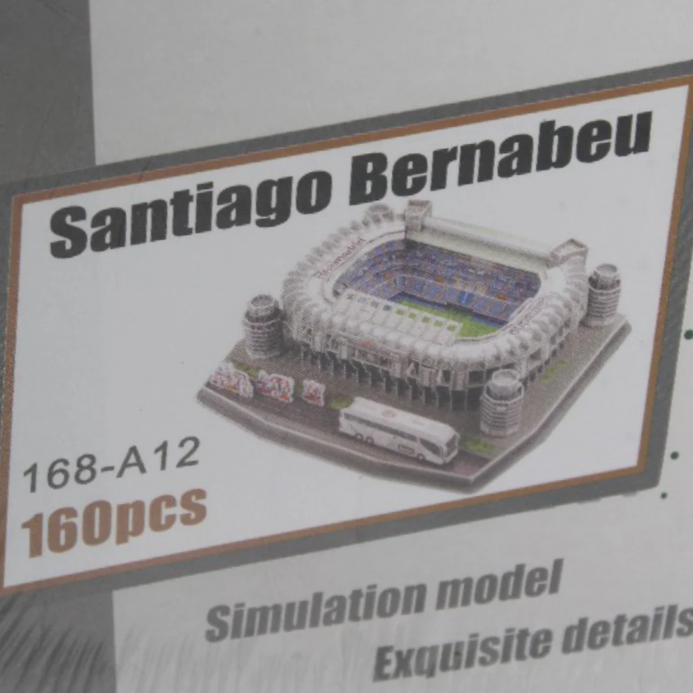 Zeindustry Toys Bernabeu Stadium 3D Puzzle – 160 Pcs - Image 4