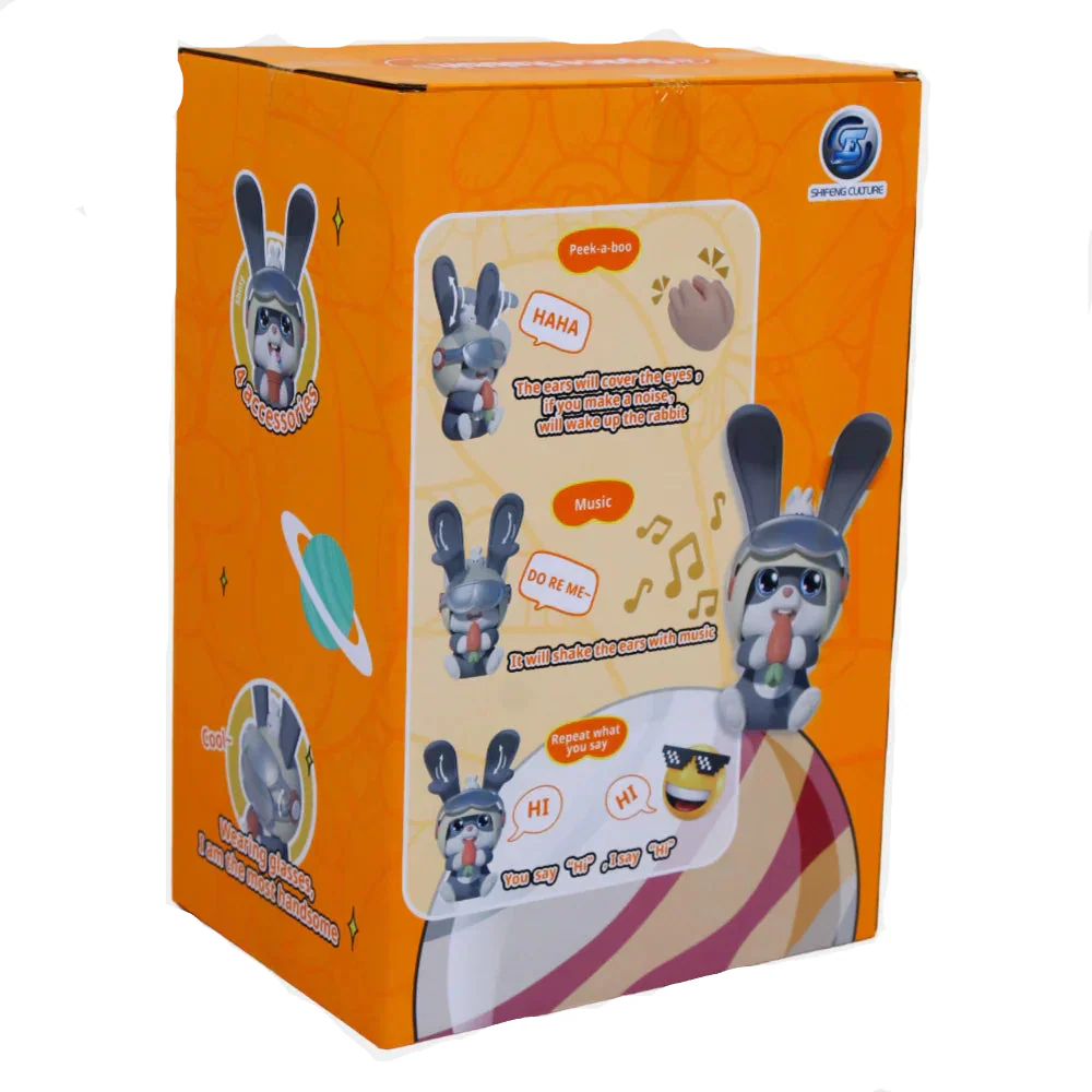 Dancing & Music Space Rabbit Toy - Image 3