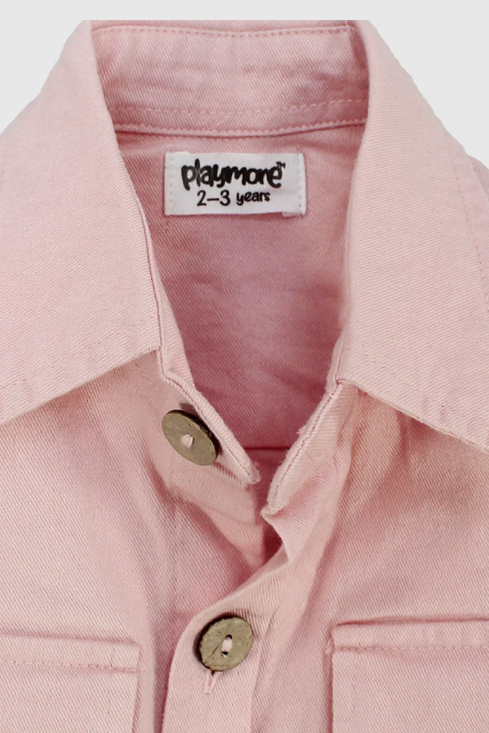 Unisex Salmon Long-Sleeved Overshirt - Image 9