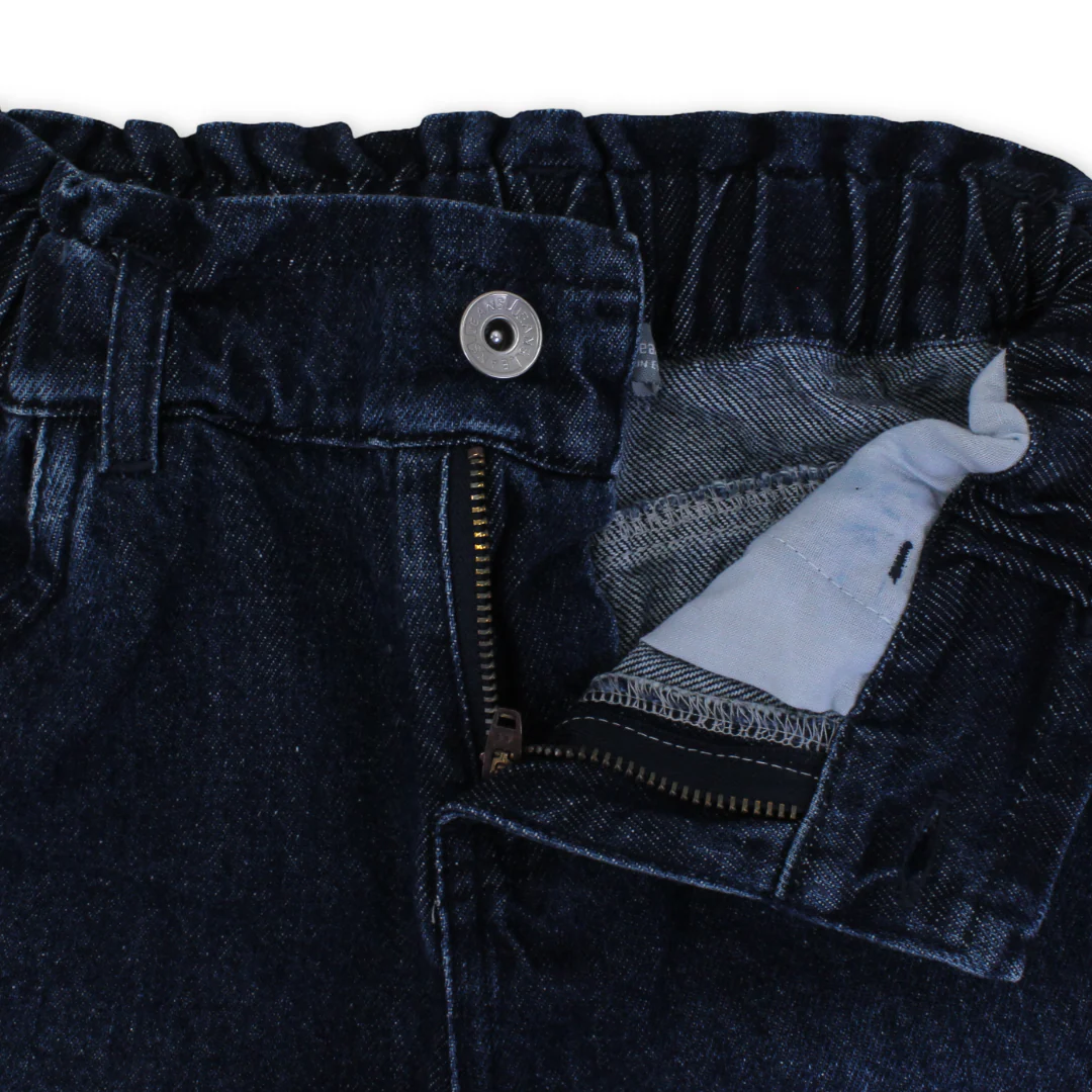Boys Denim Short – Navy - Image 3