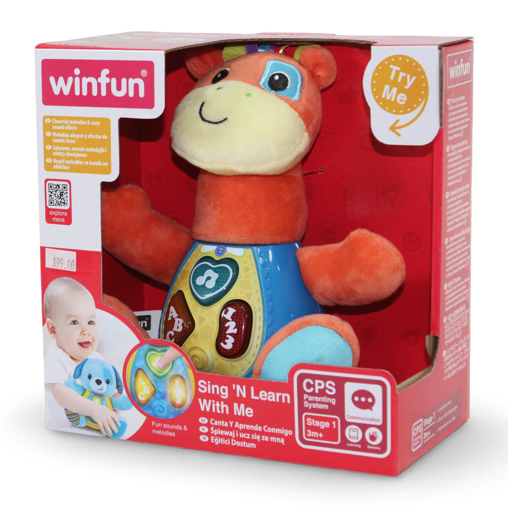WinFun Sing N' Learn with Me - Giraffe - Image 2