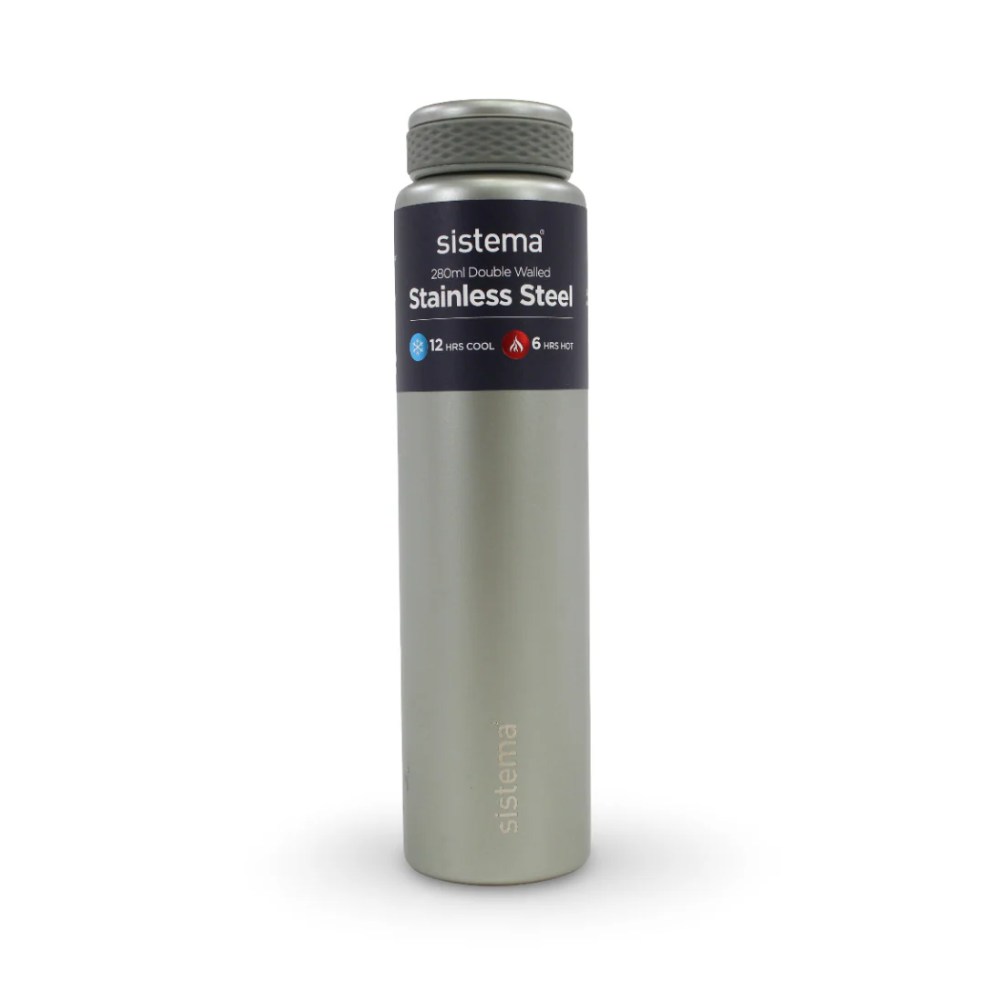 Sistema Hydration Bottle Stainless Steel 280ml - Image 2