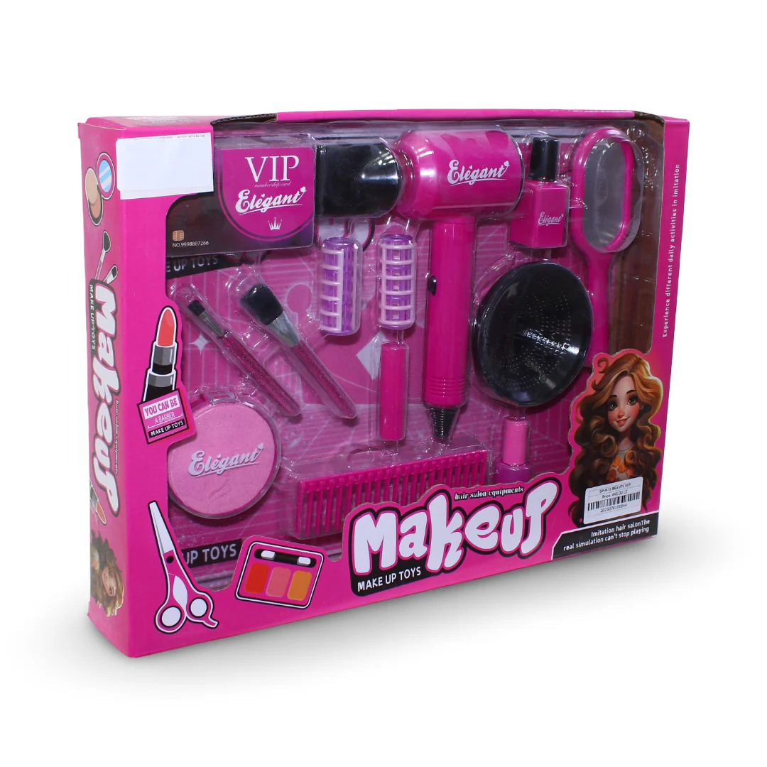 Elegant Makeup & Hair Salon Toy Set