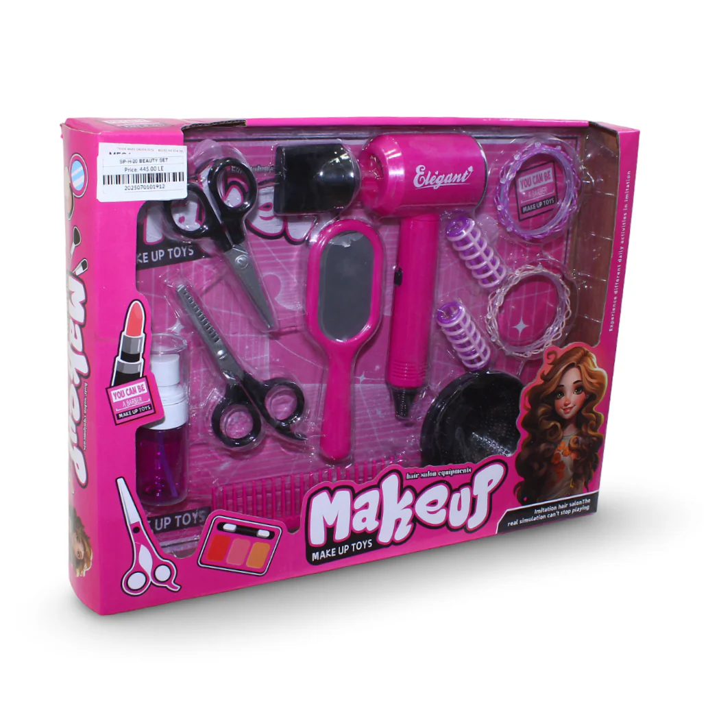 Elegant Makeup & Hair Salon Toy Set