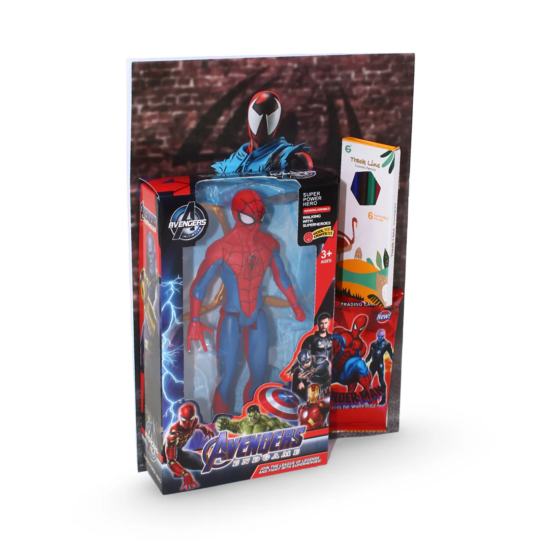 Spacetoon Coloring Set – Spider-Man