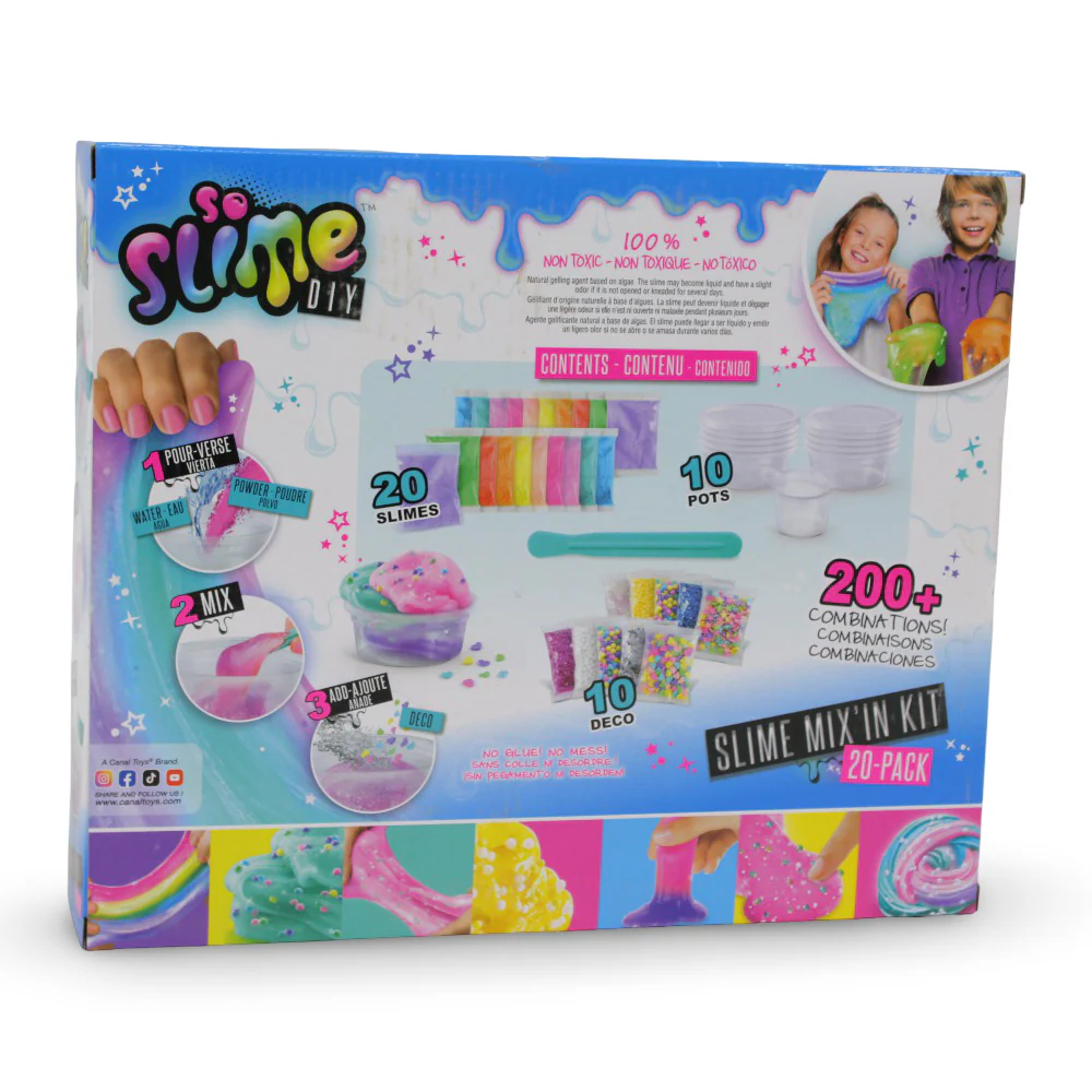 Slime DIY Mix'in Kit - 20 Pack - Image 2