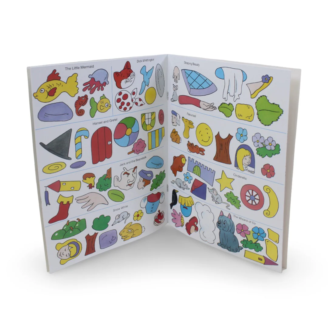 Sticker & Colour Fun – Fairy Tales