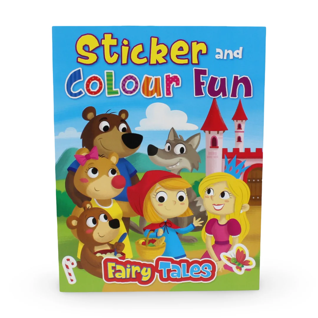 Sticker & Colour Fun – Fairy Tales - Image 2