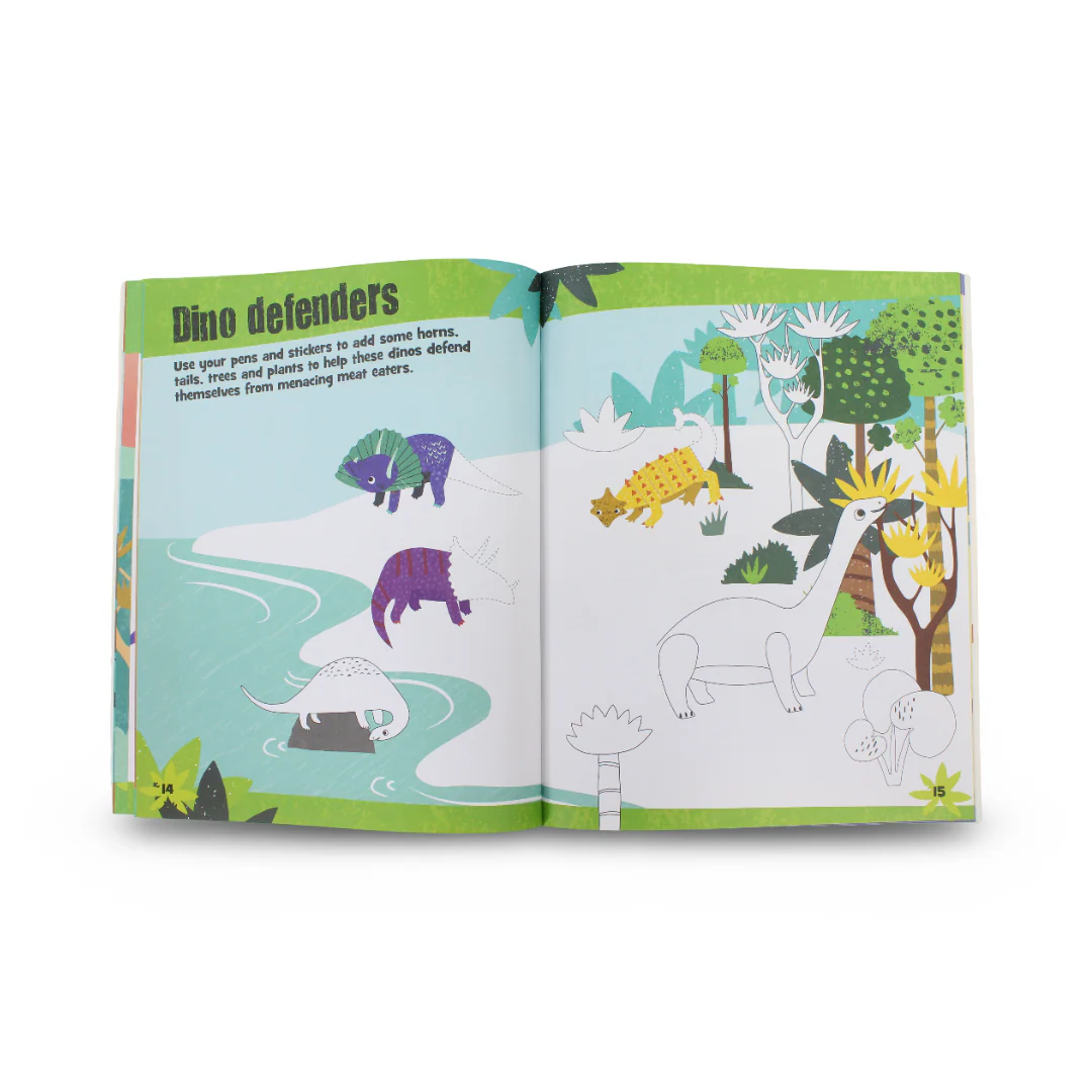 Centum Super Sticker Fun Awesome Dinosaurs