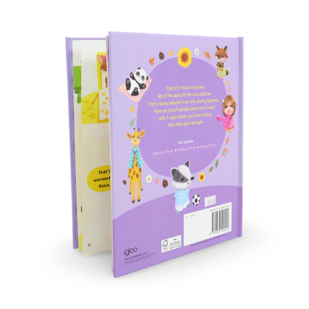 Igloo Books "5-Minute Tales for Bedtime Super Cute Stories" Book - Image 3