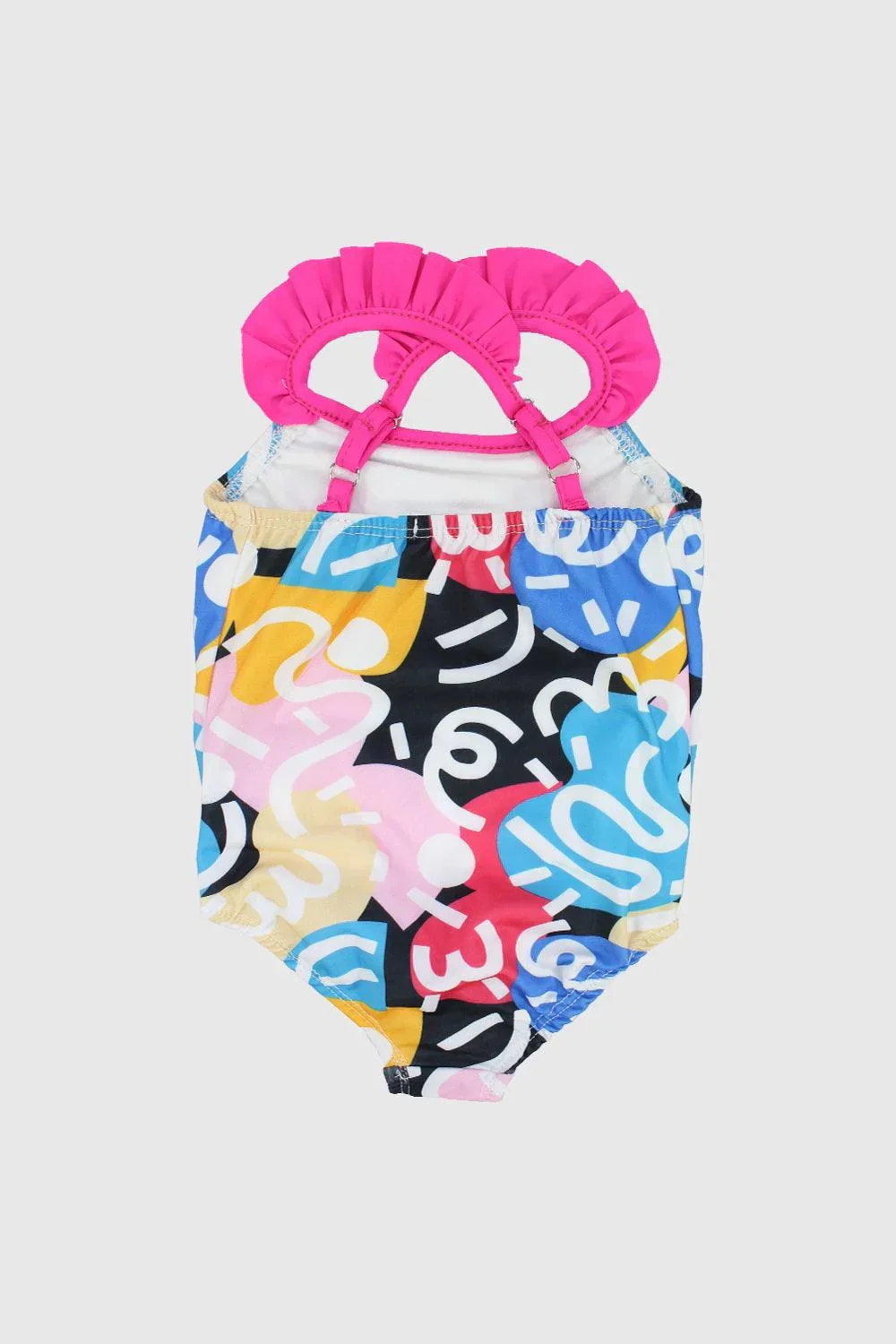 Multicolored Doodles Swim Suit - Image 4