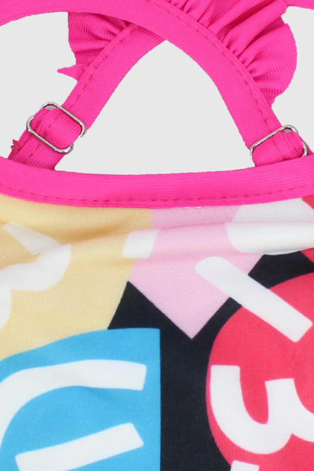 Multicolored Doodles Swim Suit - Image 6