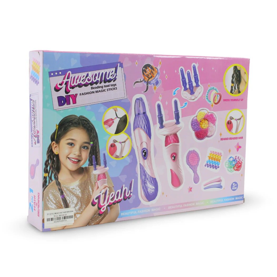 Awesome DIY 2-in-1 Hair Braider and Beading Kit - Image 2