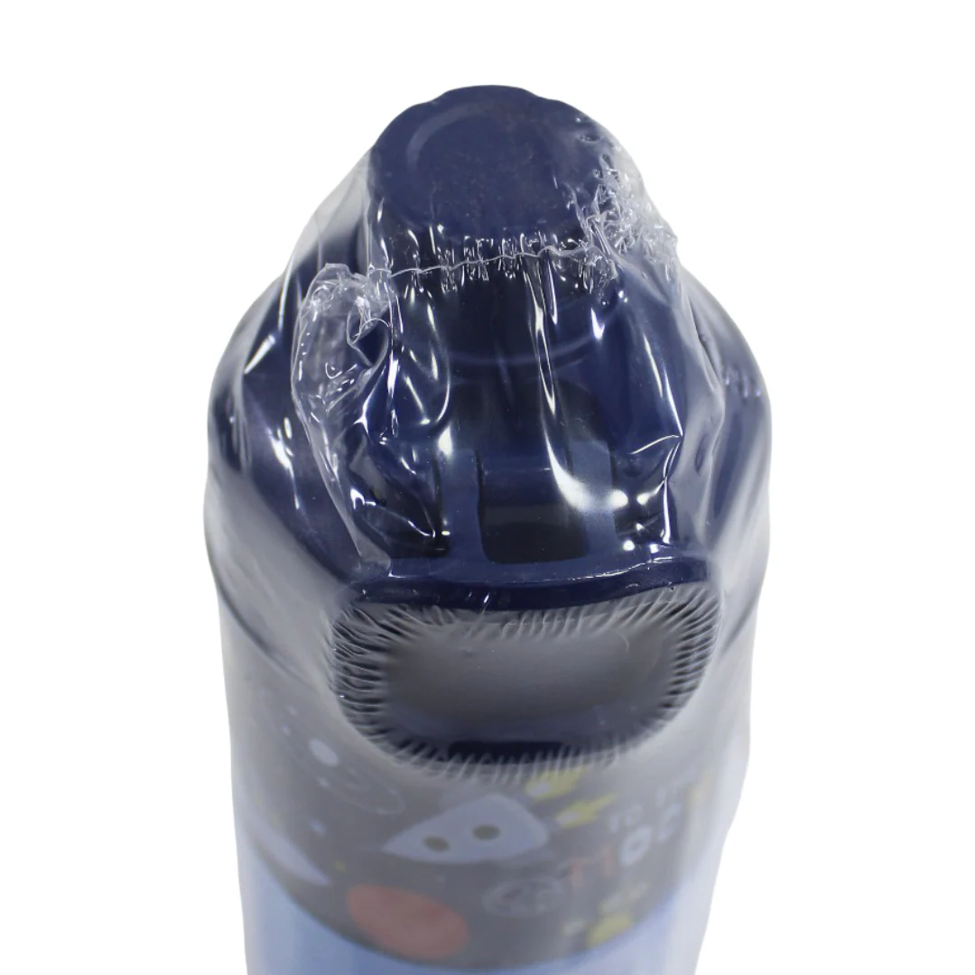 Tank Insulated Super Cool Mini Space Printed Bottle 650ml – Navy - Image 3