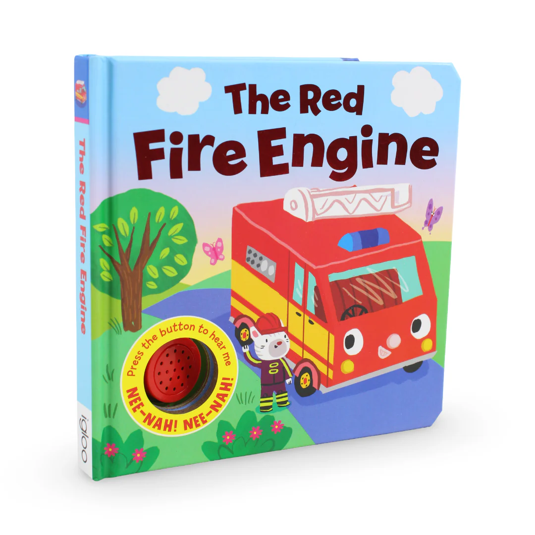 Igloo Books "The Red Fire Engine" Board Book - Image 2