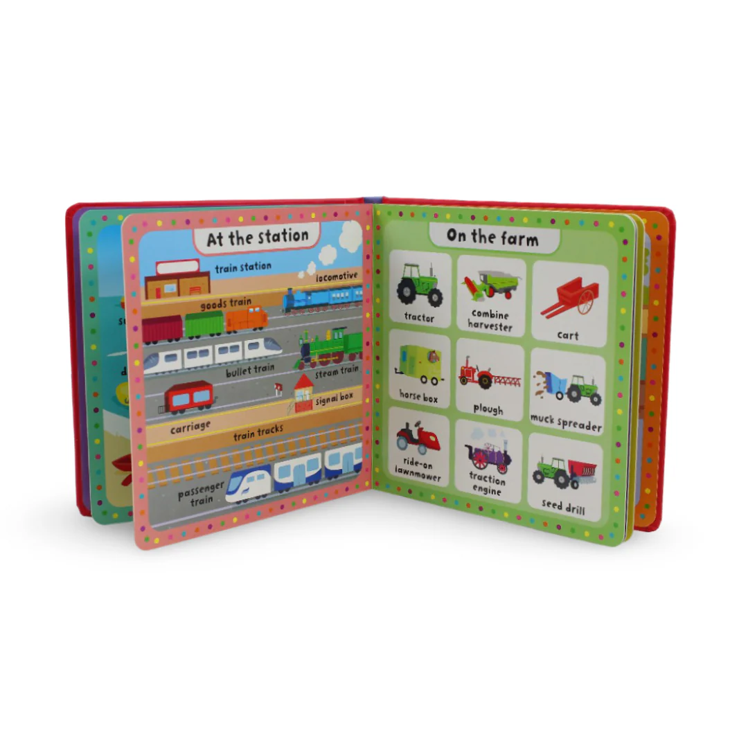 My First Dictionary: Things That Go Board Book