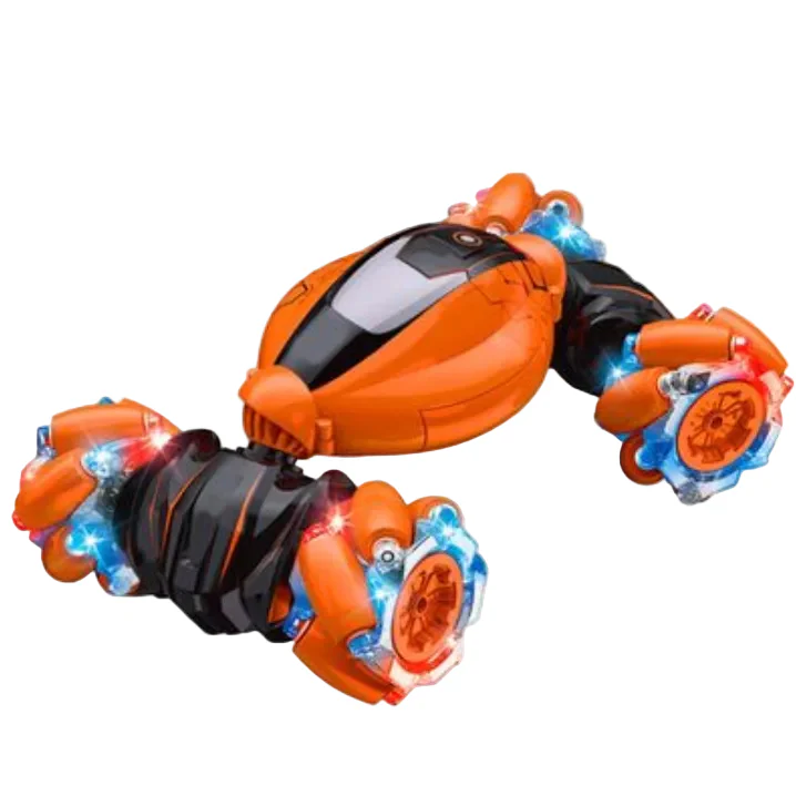 Lateral Drift RC Stunt Car – Orange