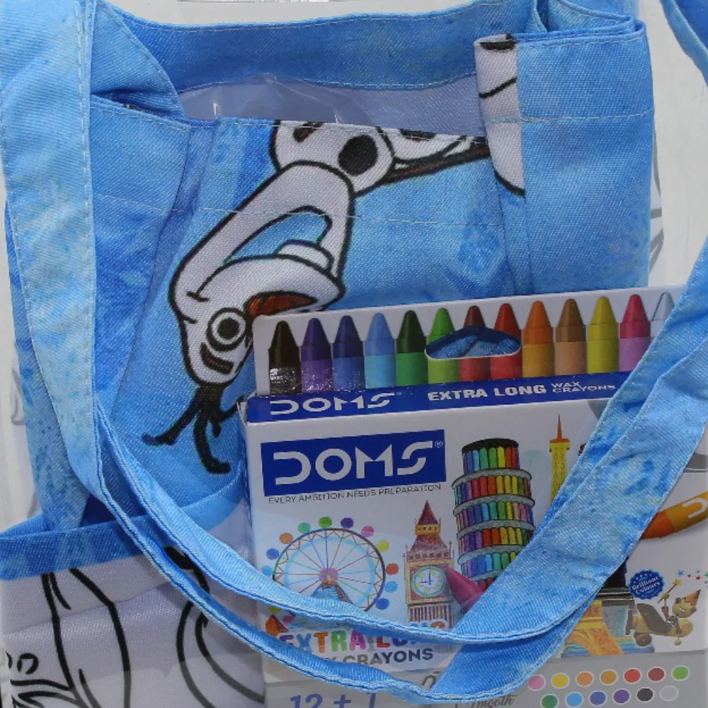 Large Coloring Tote Bag - Frozen + Colors Box - Image 3