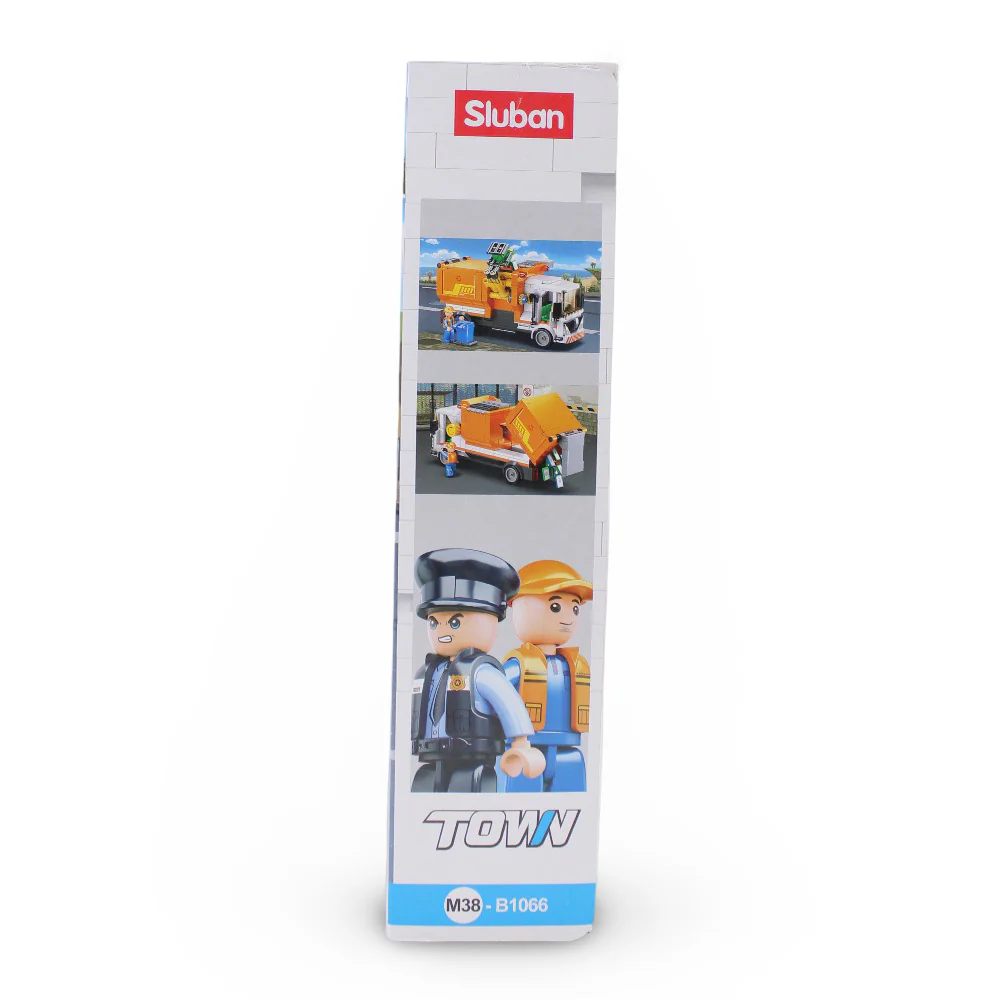 Sluban Town Garbage Truck - 326Pcs - Image 4