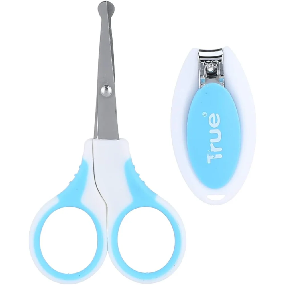 True Manicure Set (Scissors & Nail Clipper) – Baby Blue