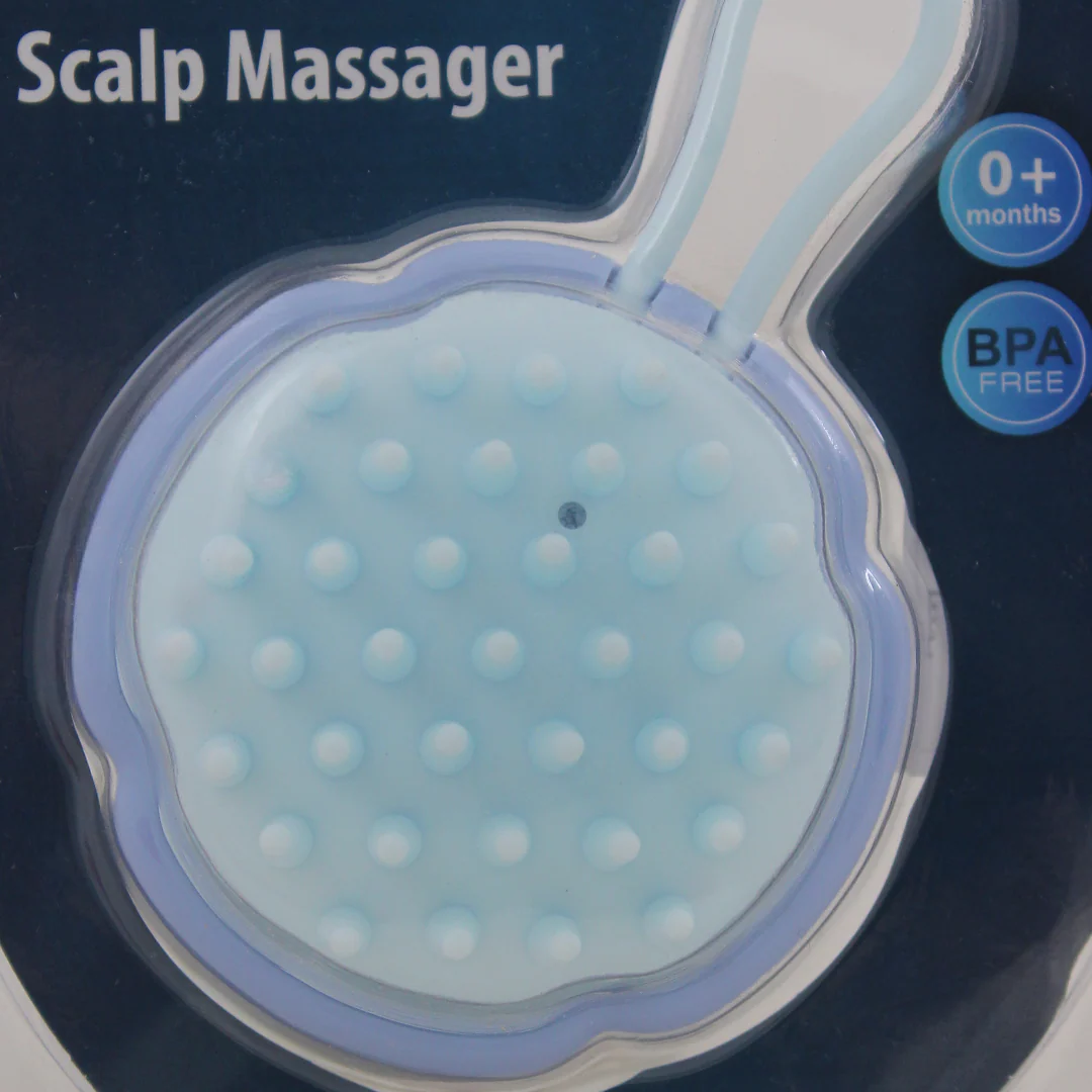 True Gold Scalp Massager +0m – Baby Blue - Image 3