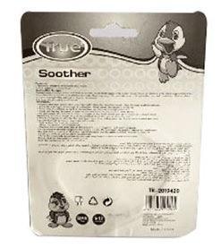 True Cherry Silicone Soother (6–12 Months) – Blue & Red - Image 3
