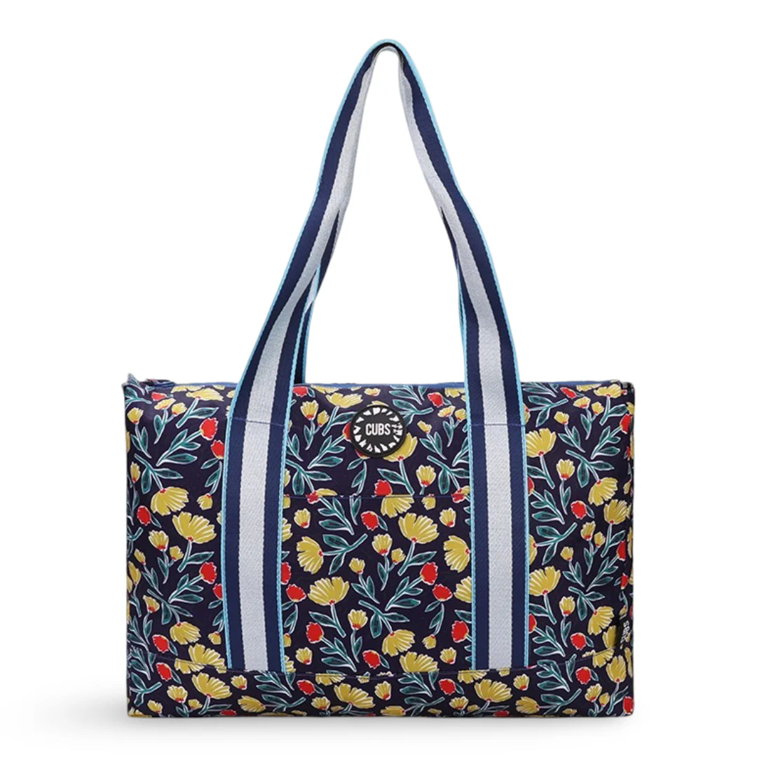 Cubs Waves and Gardens Double Face Tote Bag (19L)