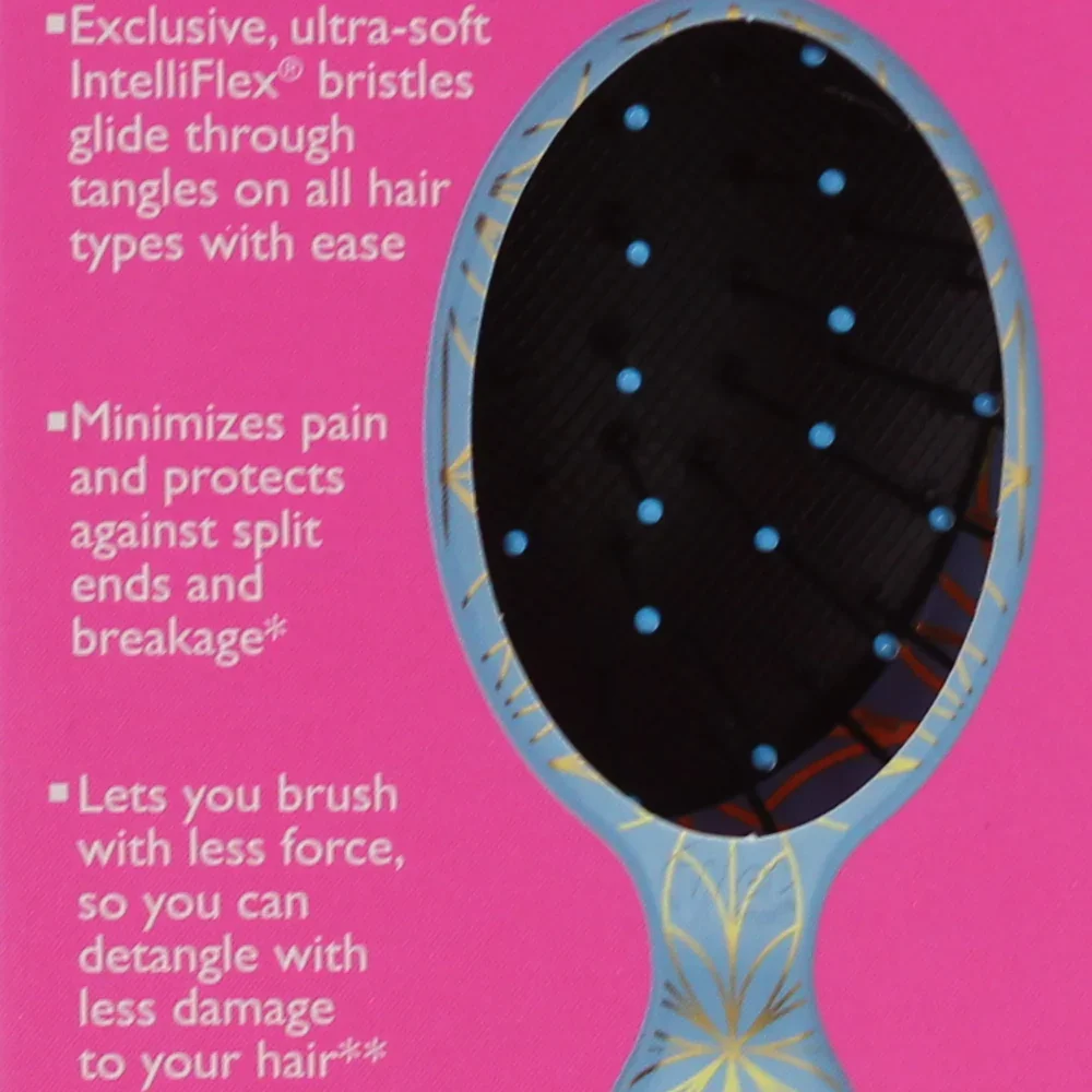 Wet Brush Mini Detangler Geos Hair Brush Travel Lagoon - Image 3