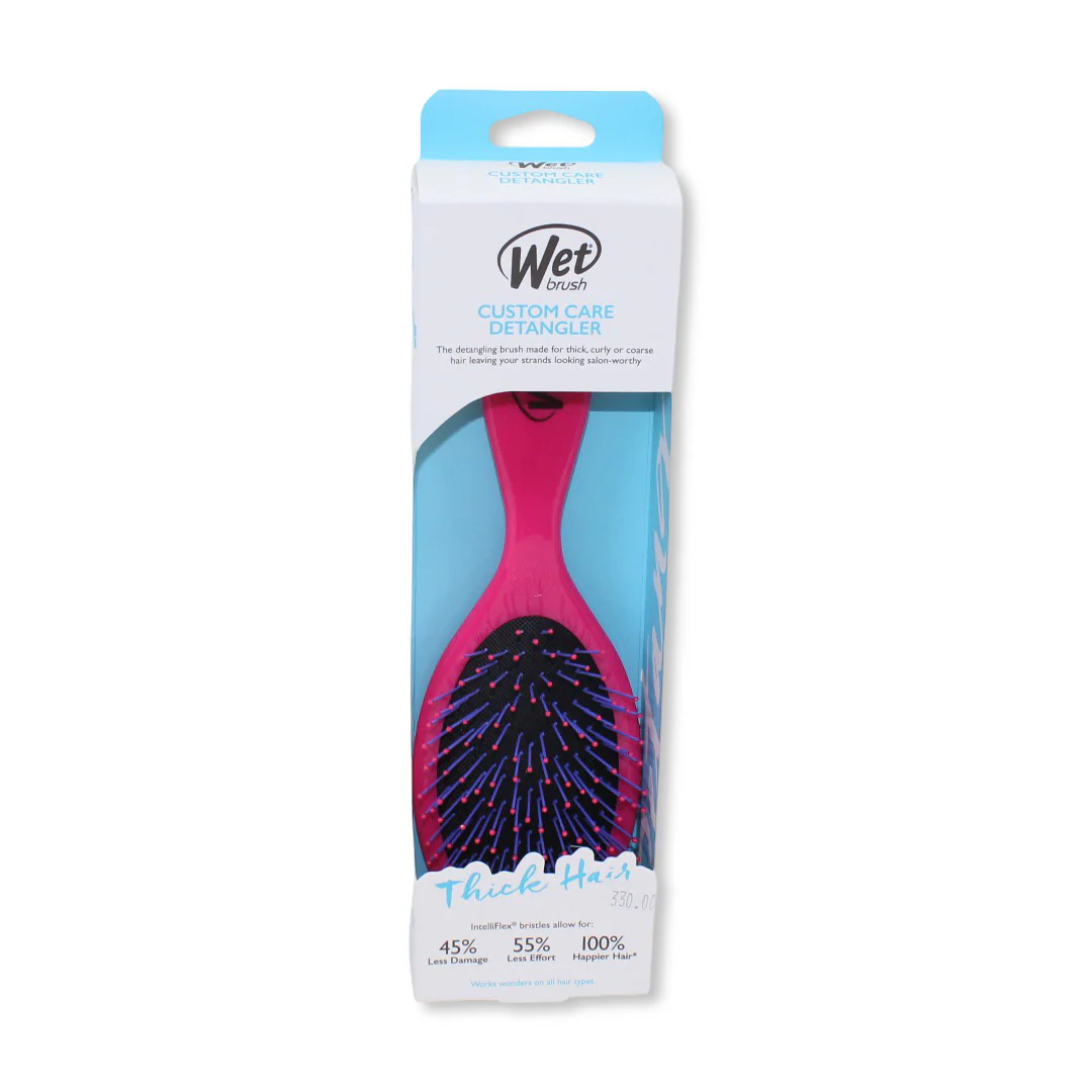 Wet Brush Thick Hair Custom Care Detangler - Pink - Image 2