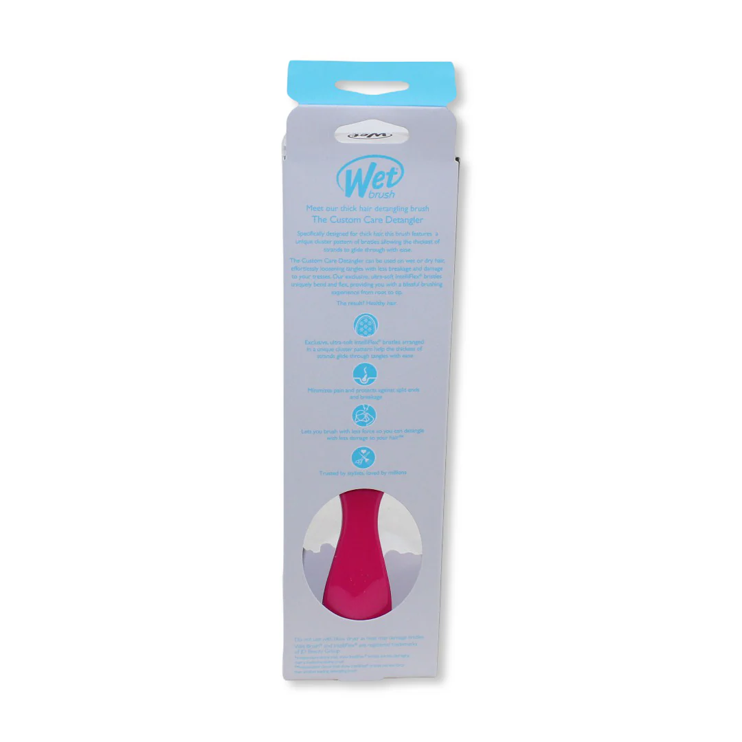 Wet Brush Thick Hair Custom Care Detangler - Pink - Image 3