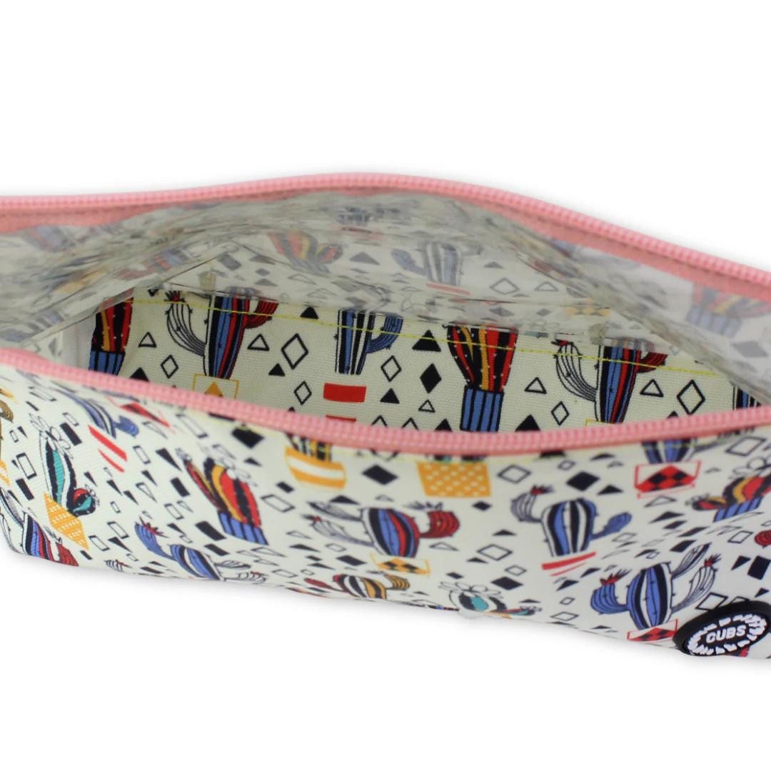 Cubs White Cactus Medium Pouch - Image 2