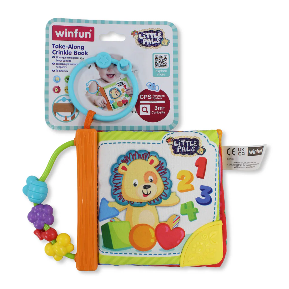 WinFun Take Along Crinkle Educational Book - Image 4